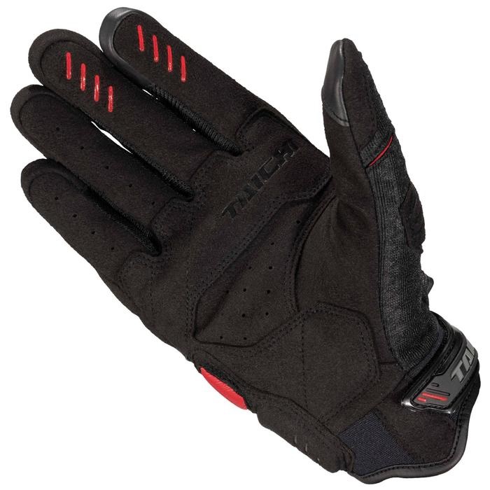 RST444 ベロシティ メッシュグローブ BLACK/RED｜メッシュグローブ｜の