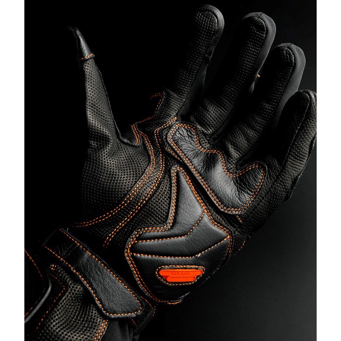 HSG521N ST-X CORE WINTER GLOVES(LONG) ブラック/ホワイト オレンジ 