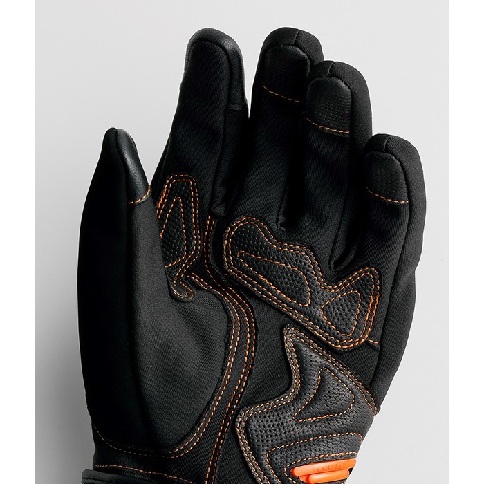 HSG518N ST-X RIDE WINTER GLOVES ブラック/オレンジステッチ