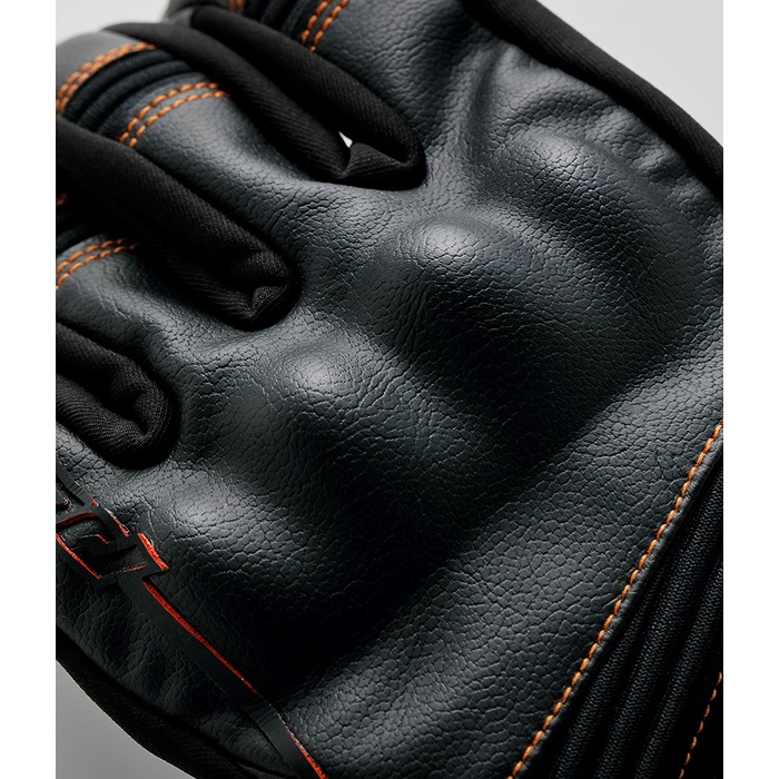 HSG518N ST-X RIDE WINTER GLOVES ブラック/オレンジステッチ