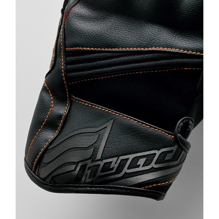 HSG518N ST-X RIDE WINTER GLOVES ブラック/オレンジステッチ