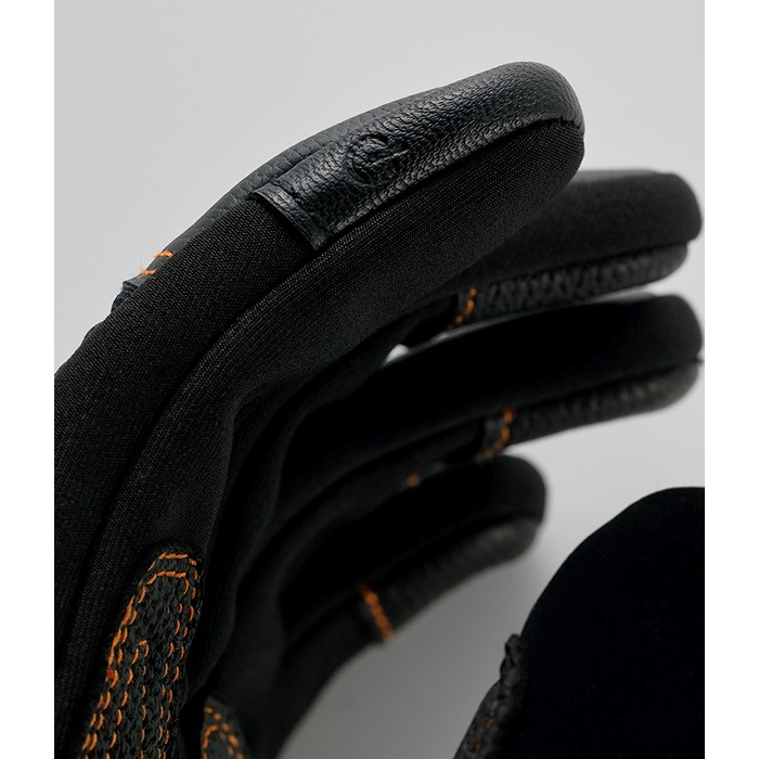 HSG518N ST-X RIDE WINTER GLOVES ブラック/オレンジステッチ