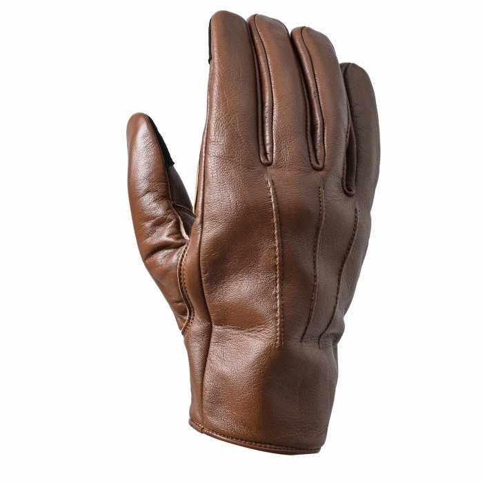 CLASSIC MOTO GLOVES BROWN RLG77