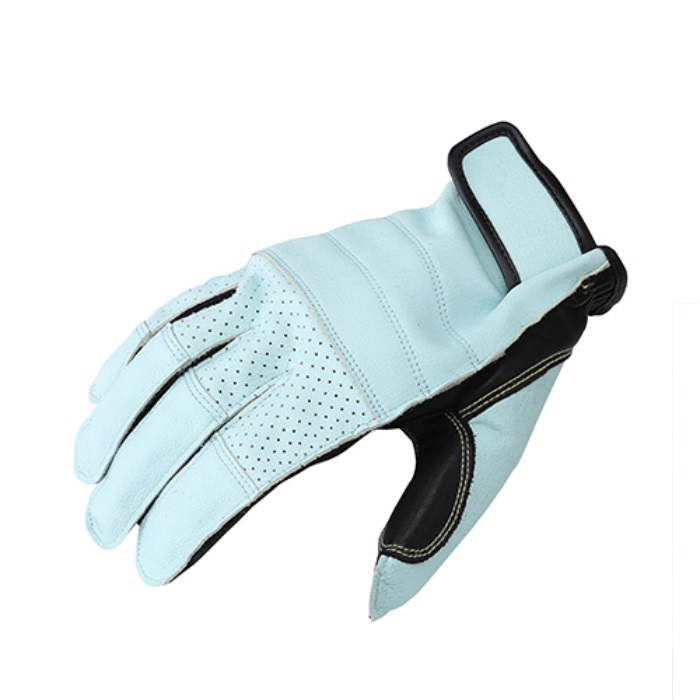 YL4002 CYBERLEATHER インテークグローブブラック/ブラック｜レザー