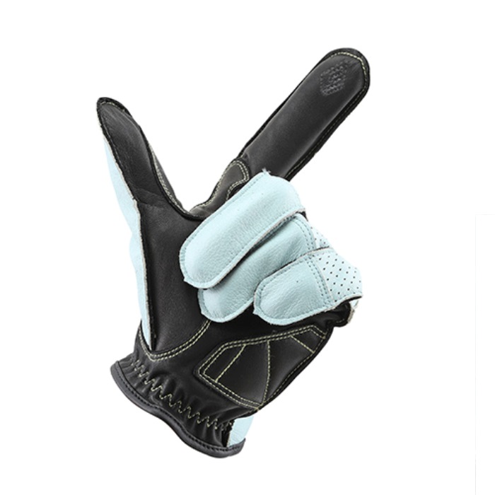 YL4002 CYBERLEATHER インテークグローブブラック/ブラック