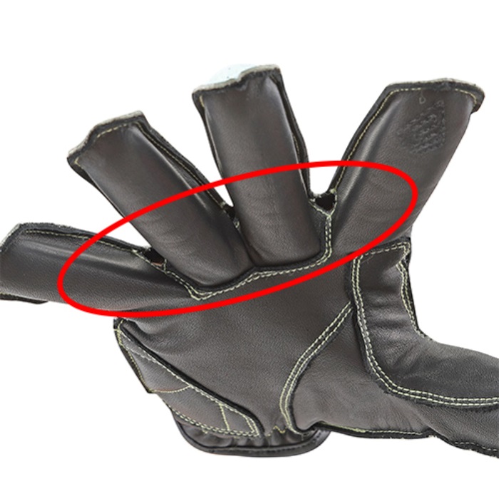 YL4002 CYBERLEATHER インテークグローブブラック/ブラック