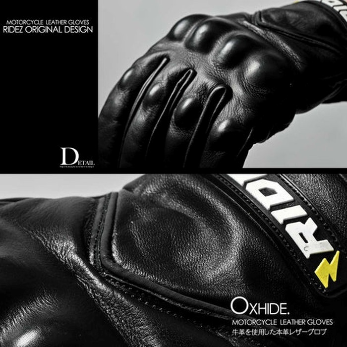 AXION GLOVES Black RLG261｜レザーグローブ｜の通販なら、オートバイ