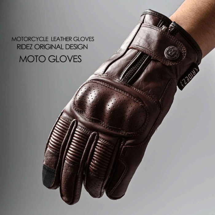 MOTO GLOVES DEFOE BROWN RLG2201｜レザーグローブ｜の通販なら