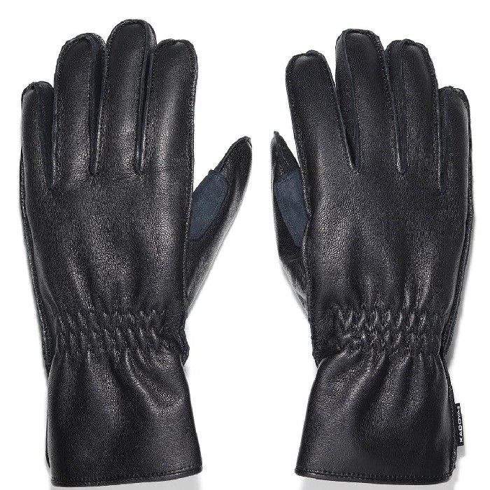 3347 NKG-W STD レザーウインターグローブ ブラック｜レザーグローブ