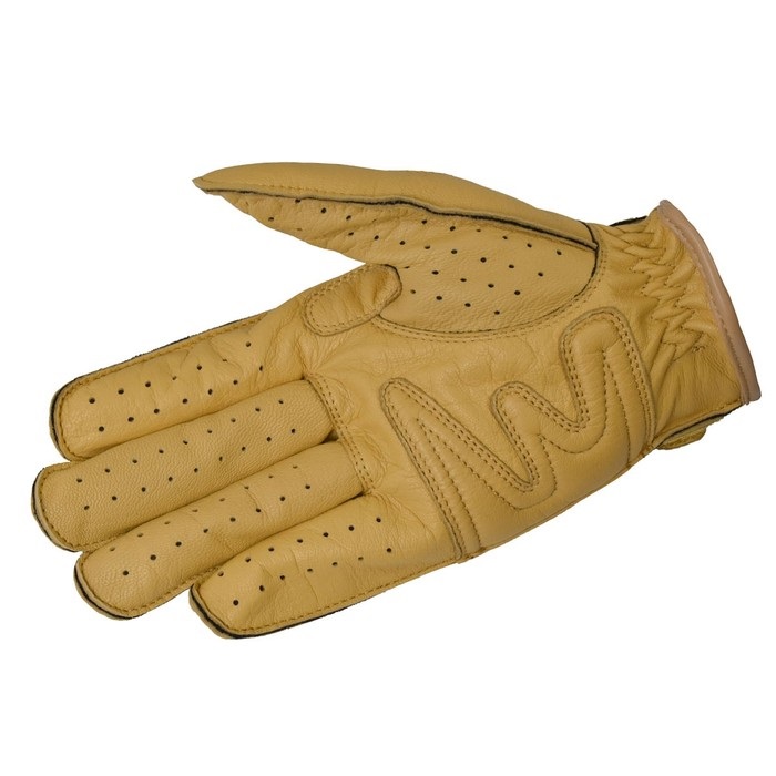 GK-161 ヴィンテージショートレザーグローブ 【Beige】｜レザー