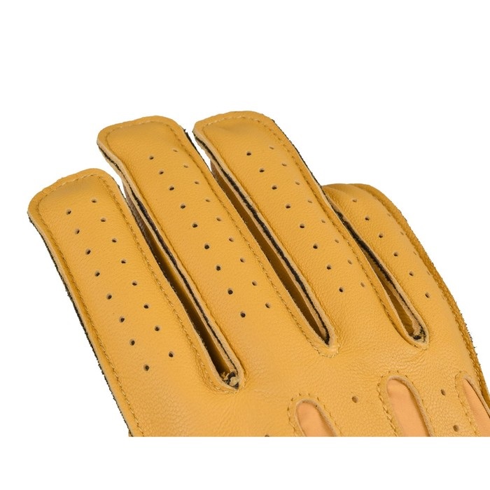 GK-161 ヴィンテージショートレザーグローブ 【Beige】｜レザー