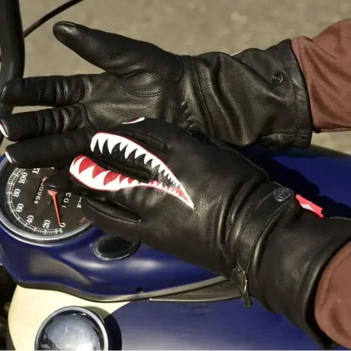 JGG-992 BADGOOD ウィンターレザーグローブ Black｜レザーグローブ｜の