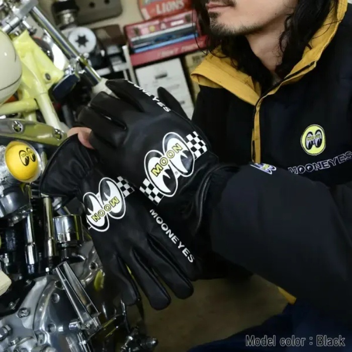 OMG-032ウィンターレザーグローブ Black｜レザーグローブ｜の通販なら