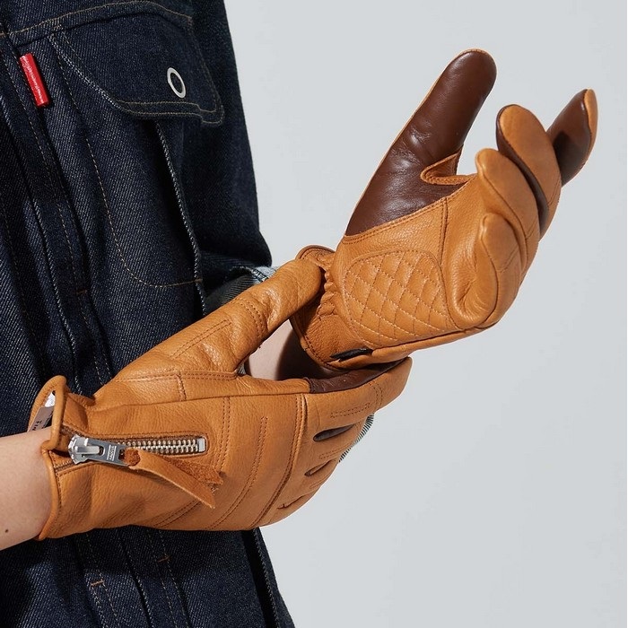 dents レザーグローブ　ブラウン　8 1/2 Y'2 LEATHER（ワイツーレザー）SHORT GLOVES（ショートグローブ