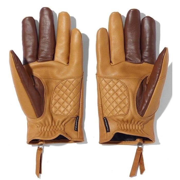 3358 ROX GLOVE レザーパンチンググローブ ブラウン｜レザーグローブ