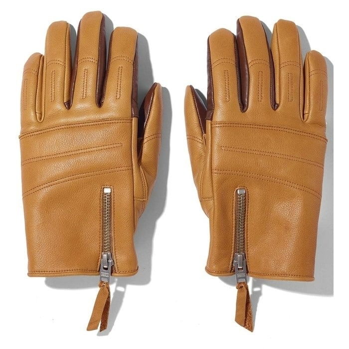 3358 ROX GLOVE レザーパンチンググローブ ブラウン｜レザーグローブ