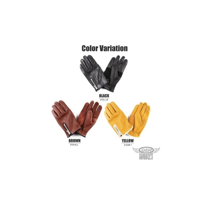 WTAPS ダブルタップス レザーグローブGLOVE. LEATHER. COW GMG-10 カウハイド COW HIDE グローブ ブラック｜レザーグローブ｜の
