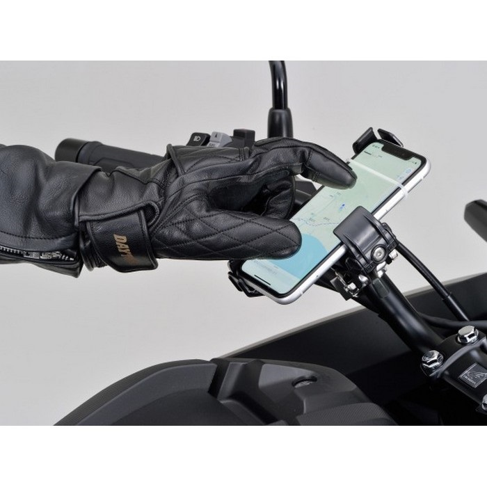 HBG-059 AWカフェレーサーグローブ ブラック｜レザーグローブ｜の通販