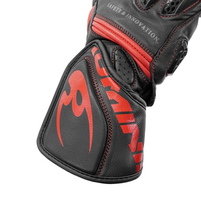 レーシンググローブ 赤 GK-266 レーシンググローブ Black Red 