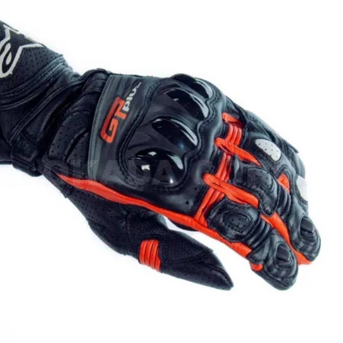 GP PLUS R v2 GLOVE グローブ 1030 BLACK RED FLUO｜レーシング