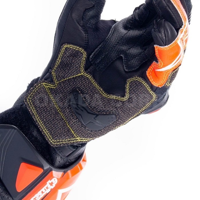 GP TECH v2 GLOVE グローブ 1231 BLACK WHITE RED FLUO