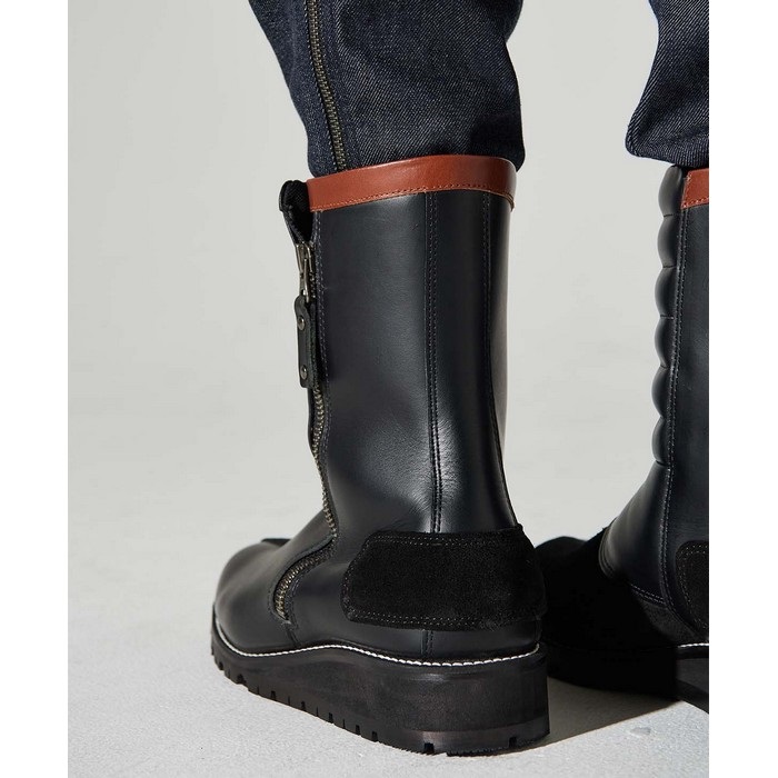 4337 RAPTOR BOOTS レザーブーツ ブラック｜ブーツ｜の通販なら