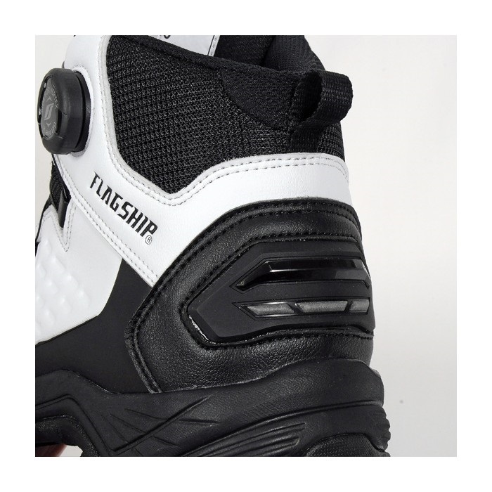 FSB-804 ストラテージショートブーツ ブラック｜ブーツ｜の通販なら