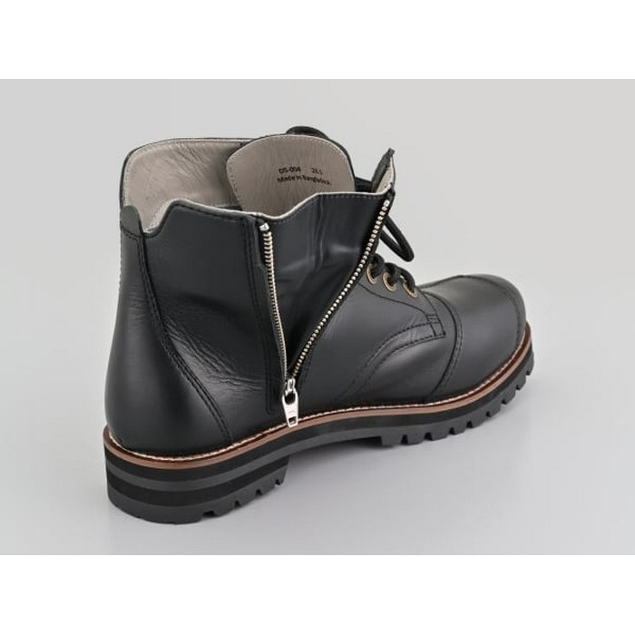 マニッシュレースアップブーツ （ダークブラウン） Timeison MAIN VEIN