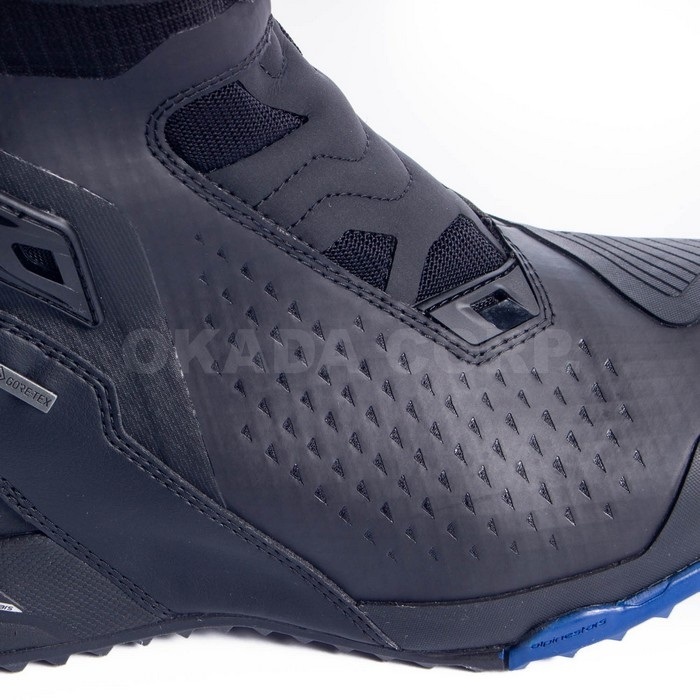 RT-8 GORE-TEX BOOTS ツーリングブーツ 17 BLACK BLUE｜ブーツ｜の通販