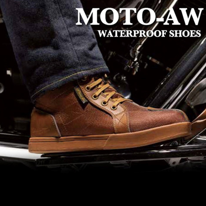 SNEAKERS MOTO-AW BROWN｜シューズ｜の通販なら、オートバイ用品店