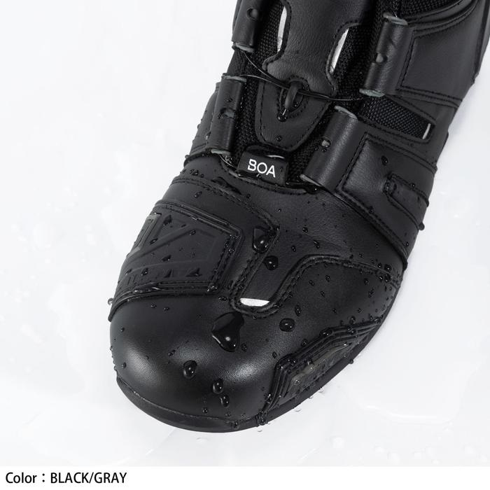 RSS006 DRYMASTER BOA ライディングシューズ BLACK/GRAY｜シューズ｜の