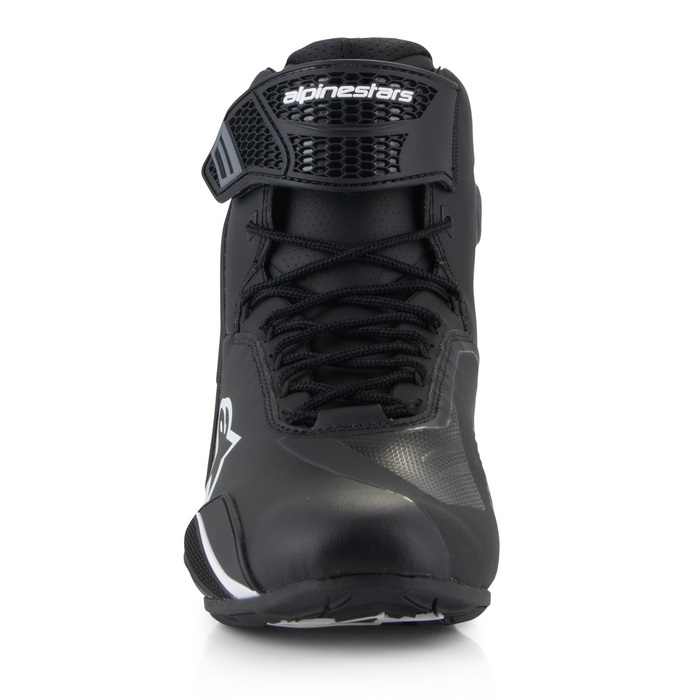 FASTER-4 SHOES ライディングシューズ 12 BLACK WHITE｜シューズ｜の
