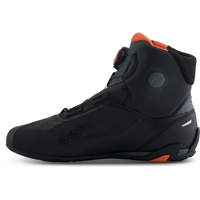 FASTER-4 BOA SHOES ASIA ライディングシューズ 174 BLACK GRAY ORANGE