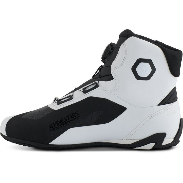 FASTER-4 BOA SHOES ASIA ライディングシューズ 21 WHITE BLACK