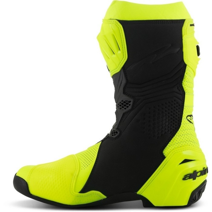 SUPERTECH-R VENTED BOOTS レーシングブーツ 551 YELLOW FLUO BLACK 