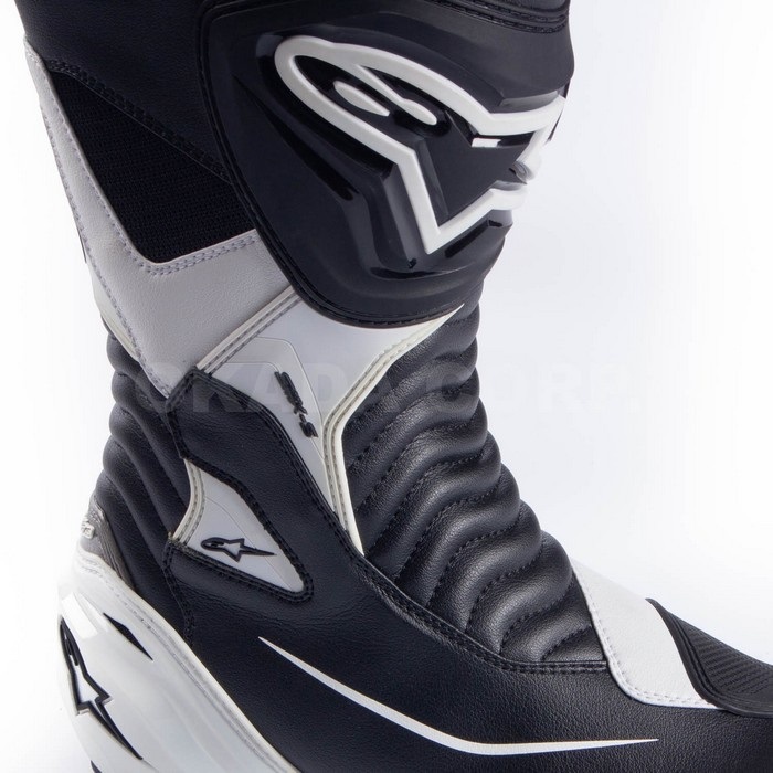 SMX S BOOTS スポーツツーリングブーツ 12 BLACK WHITE