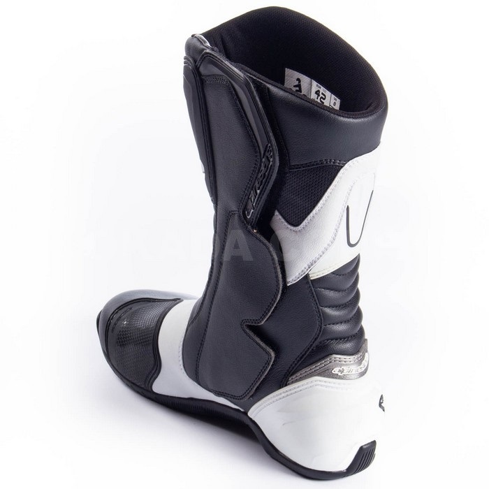 SMX S BOOTS スポーツツーリングブーツ 12 BLACK WHITE