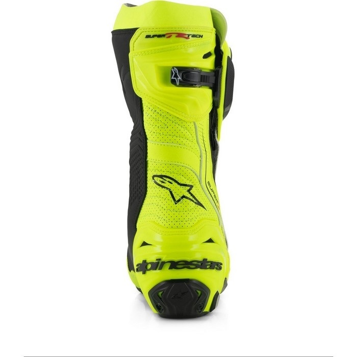 SUPERTECH-R VENTED BOOTS レーシングブーツ 551 YELLOW FLUO BLACK