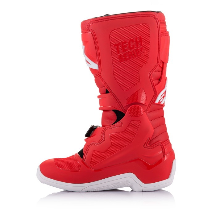 Alpinestars Tech 7s レッド バイクブーツ ユース テック7S ブーツ レッド｜オフロードブーツ｜の通販なら