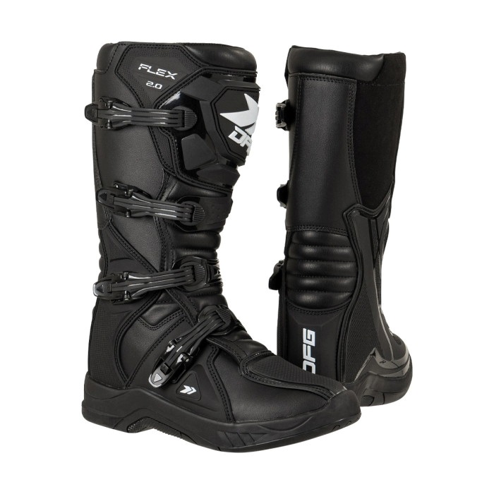 フレックスブーツ2.0 ブラック｜オフロードブーツ｜の通販なら