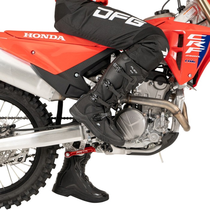 バイクブーツ 2.0 ブラック/レッド フレックスブーツ2.0 ブラック｜オフロードブーツ｜の通販なら
