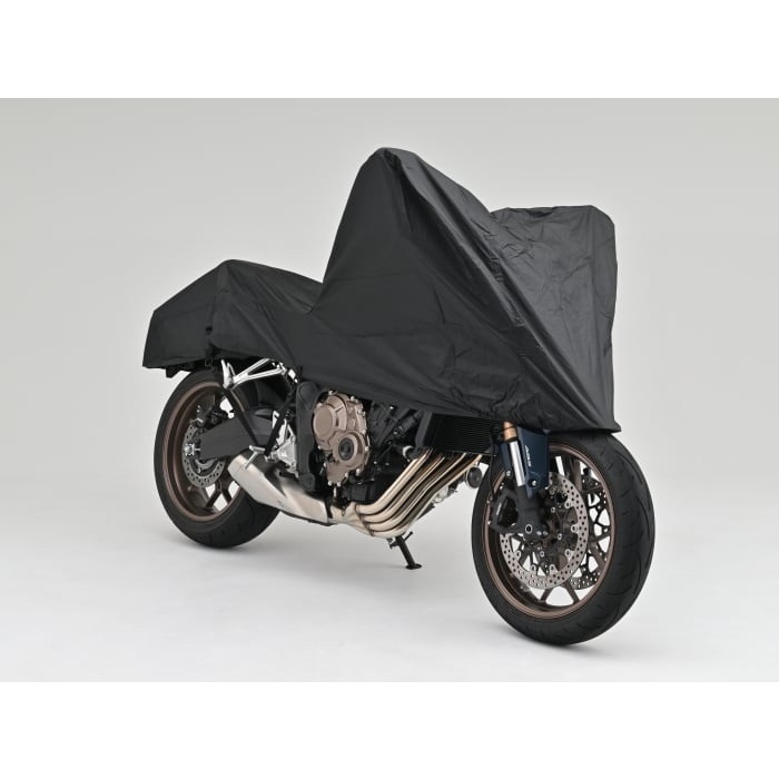 ブラックカバー コンパクトハーフカバー ミディアム｜バイクカバー｜の