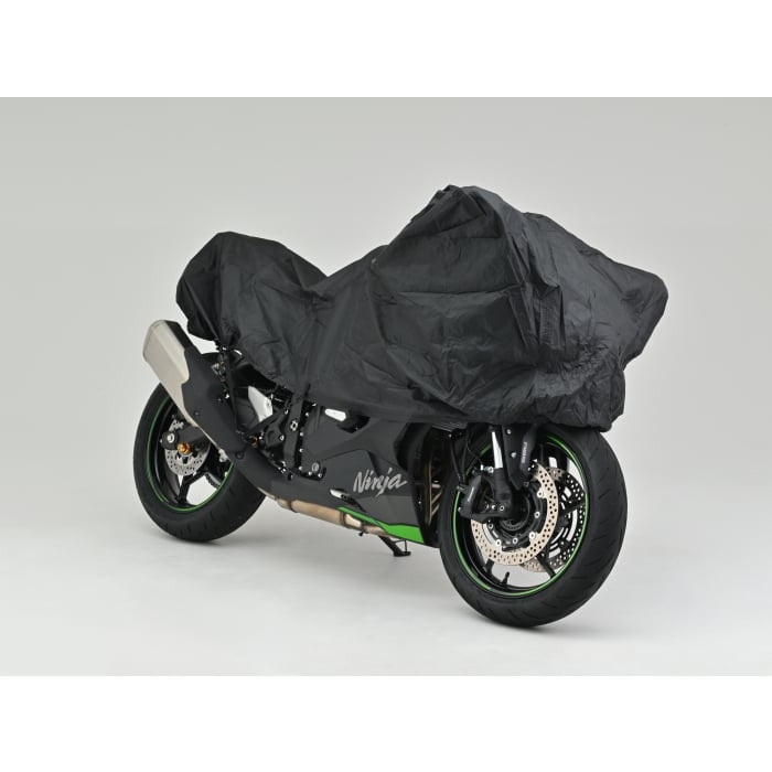 ブラックカバー コンパクトハーフカバー ミディアム｜バイクカバー｜の