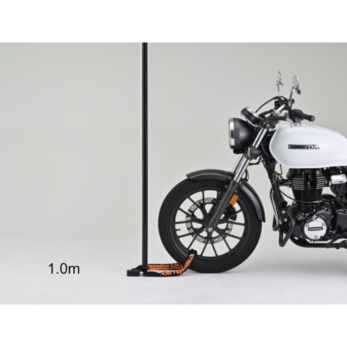 ストロンガーチェーンロック φ8 キーロックタイプ｜ワイヤーロック