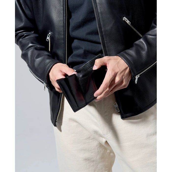 COMPACT WALLET ブラック｜ウォレット・革小物｜の通販なら