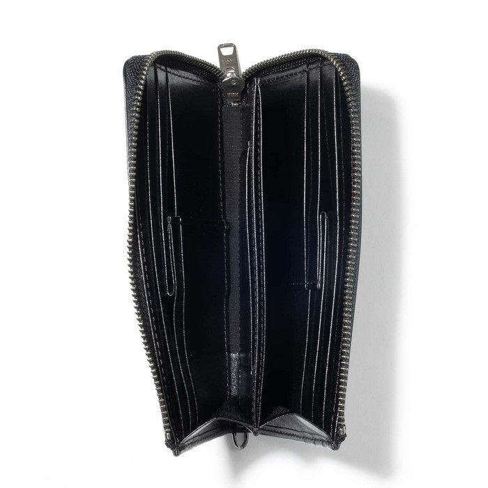 8899 L ZIP コンパクトウォレット ブラック｜ウォレット・革小物