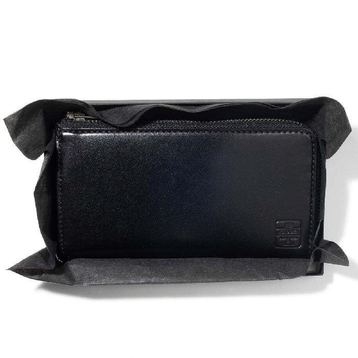 8899 L ZIP コンパクトウォレット ブラック｜ウォレット・革小物｜の