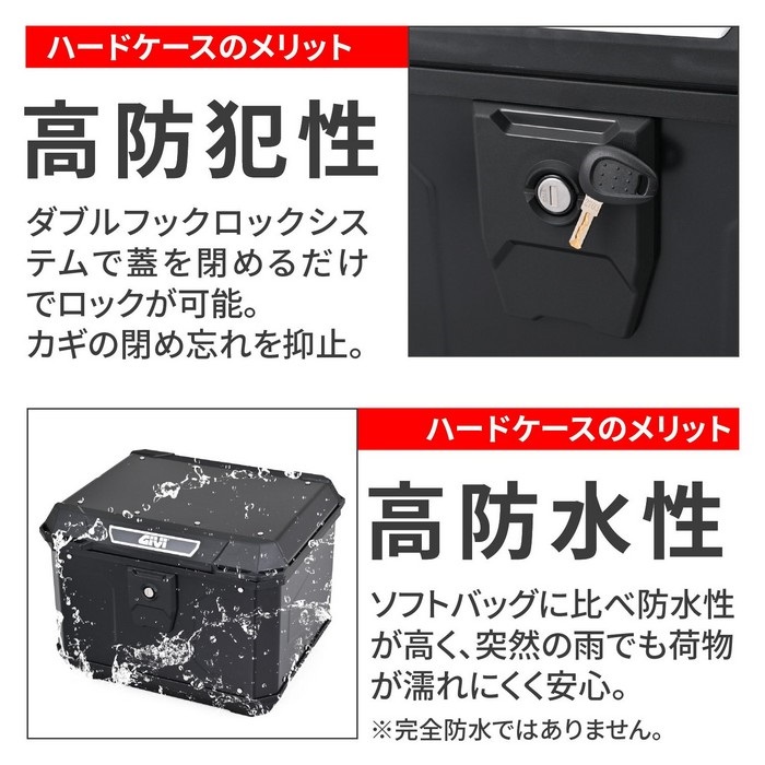 MTN47B（ブラックライン） マッターホルン｜リアボックス・トップ 
