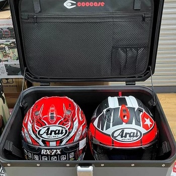 トップケース Q3 アルミ65L シルバー｜リアボックス・トップケース｜の