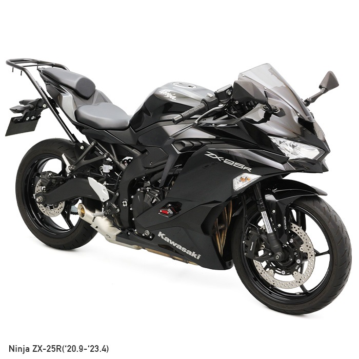 リアキャリア＋リアボックスセット 30L Ninja ZX-25R ZX-4R SE ZX-4RR